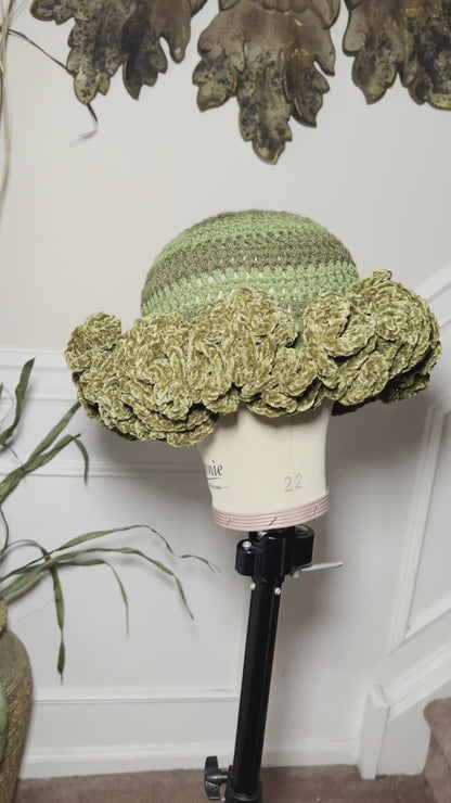 Blossom Ruffled Hat